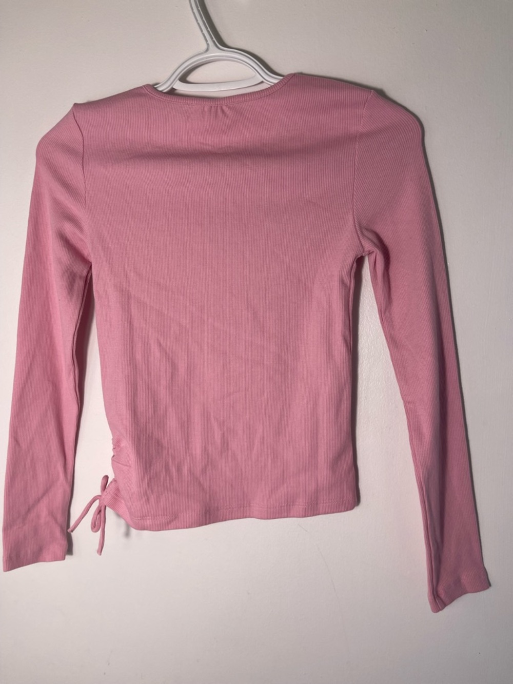 Epic Threads Gir’s Pink Long Sleeve Kids Top with Side Tie Size M(10-12) NWT - Picture 3 of 8